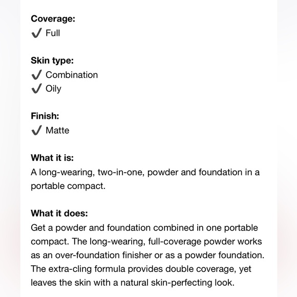 NEW FULL SIZE CLINIQUE SUPER POWDER DOUBLE FACE MAKEUP IN SHADE MATTE STAY SUEDE - Picture 3 of 9